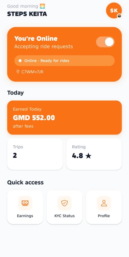 Driver App