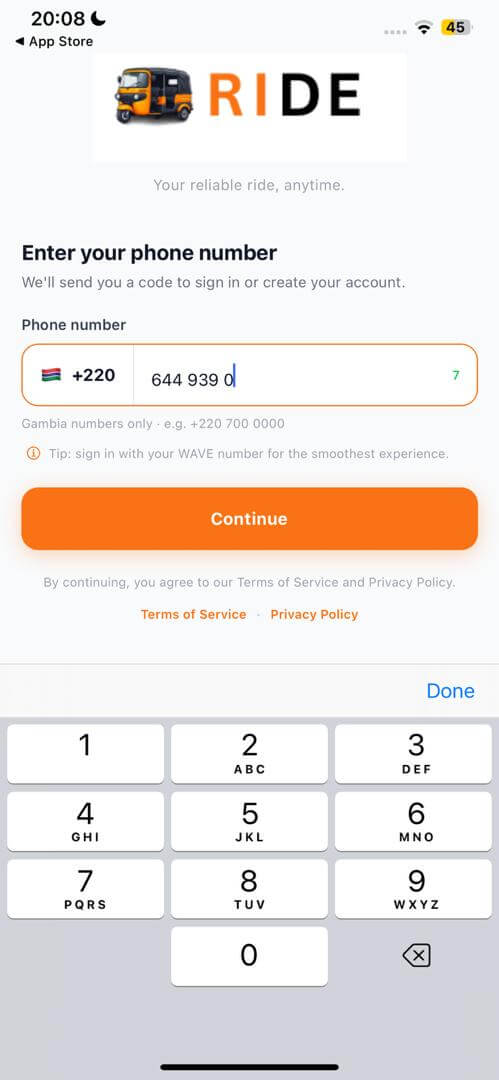 Download & sign up
